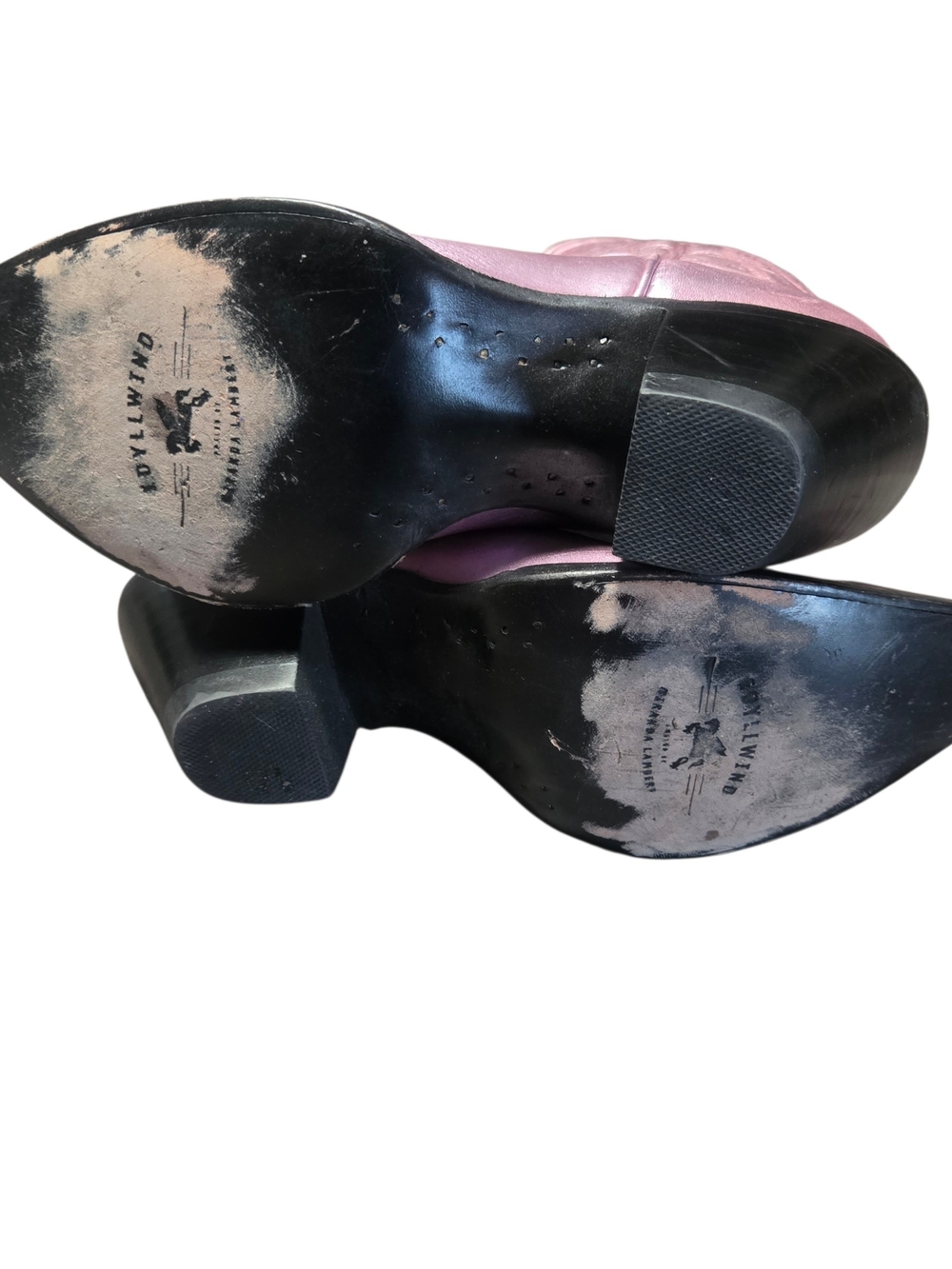 Idyllwind Women's Metallic Pink Leather Western Boot - Snip Toe Size 8.5 B - Picture 5 of 12